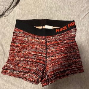 Red Nike spandex